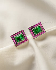 Red & Green Kemp Earrings CHE1601